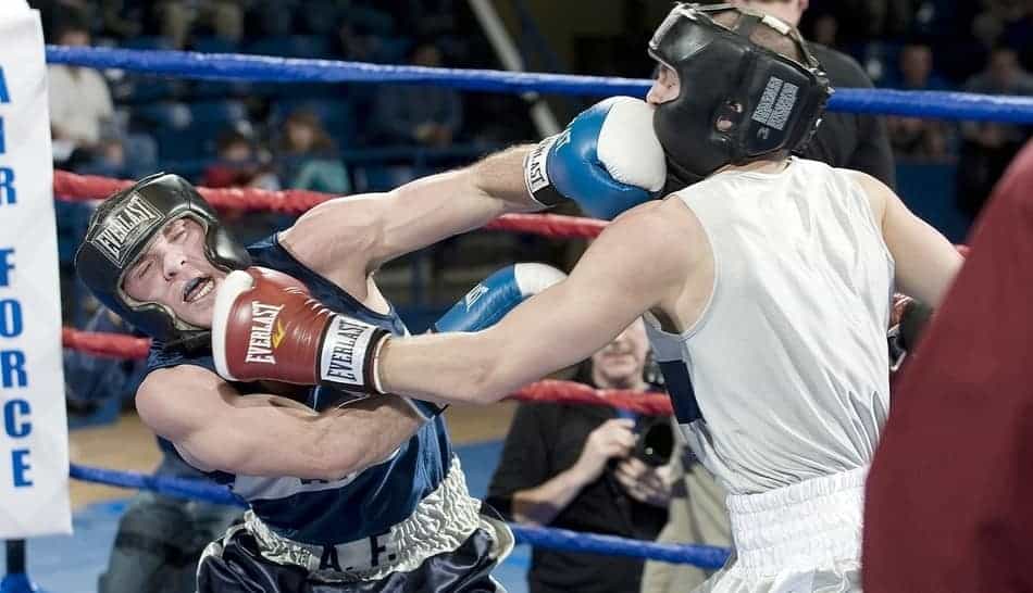 Boxing hard knockout 